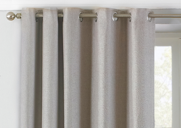 Atlantic Eyelet, Natural - Ready Made Curtains - Image 9